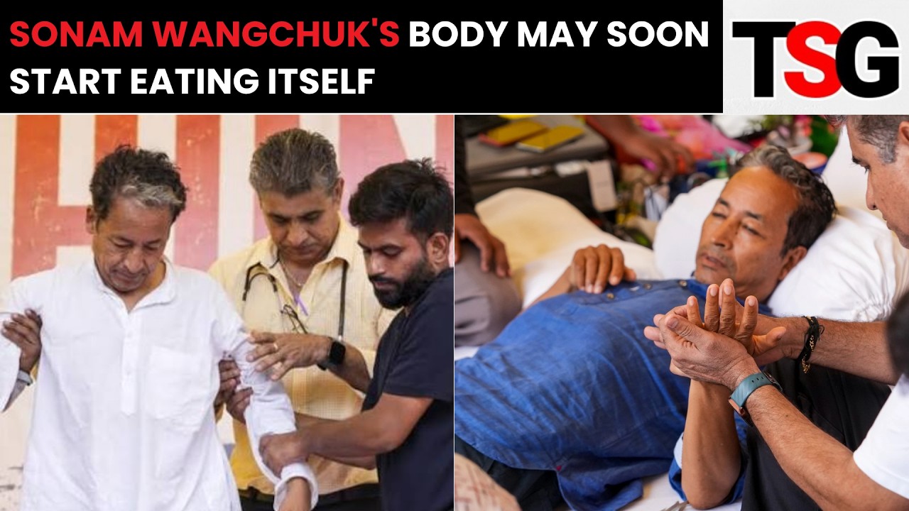 Sonam Wangchuk Hunger Strike: Day 19 Health Update & 'Chalo Sansad' March | TSG