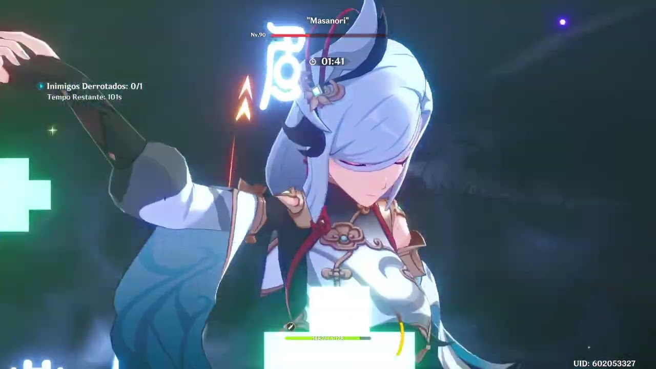 Ayaka + Mona + Shenh + Kazuha... melhor time para Permafreeze!? 🤔