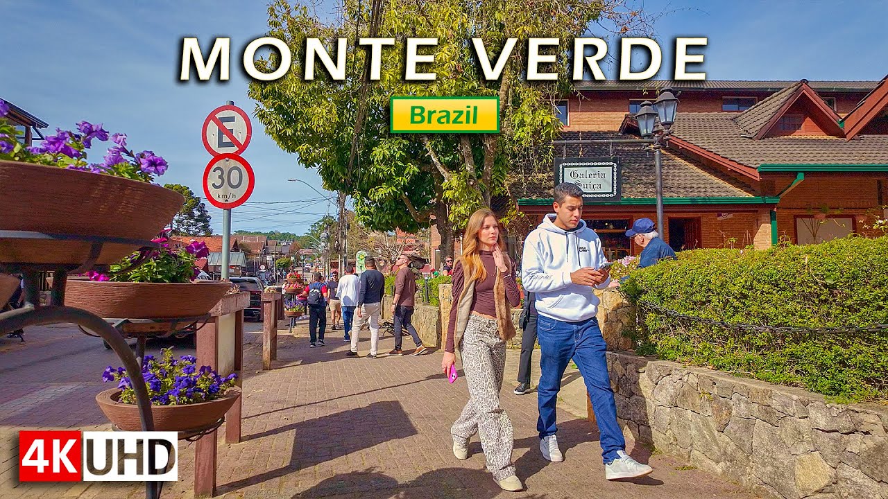 A Brazilian Mountain Town with European Atmosphere 🇧🇷 Monte Verde (4K)