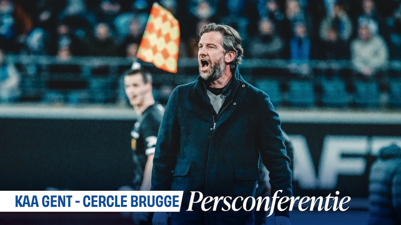 🎙️ Persconferentie na KAA Gent - Cercle Brugge