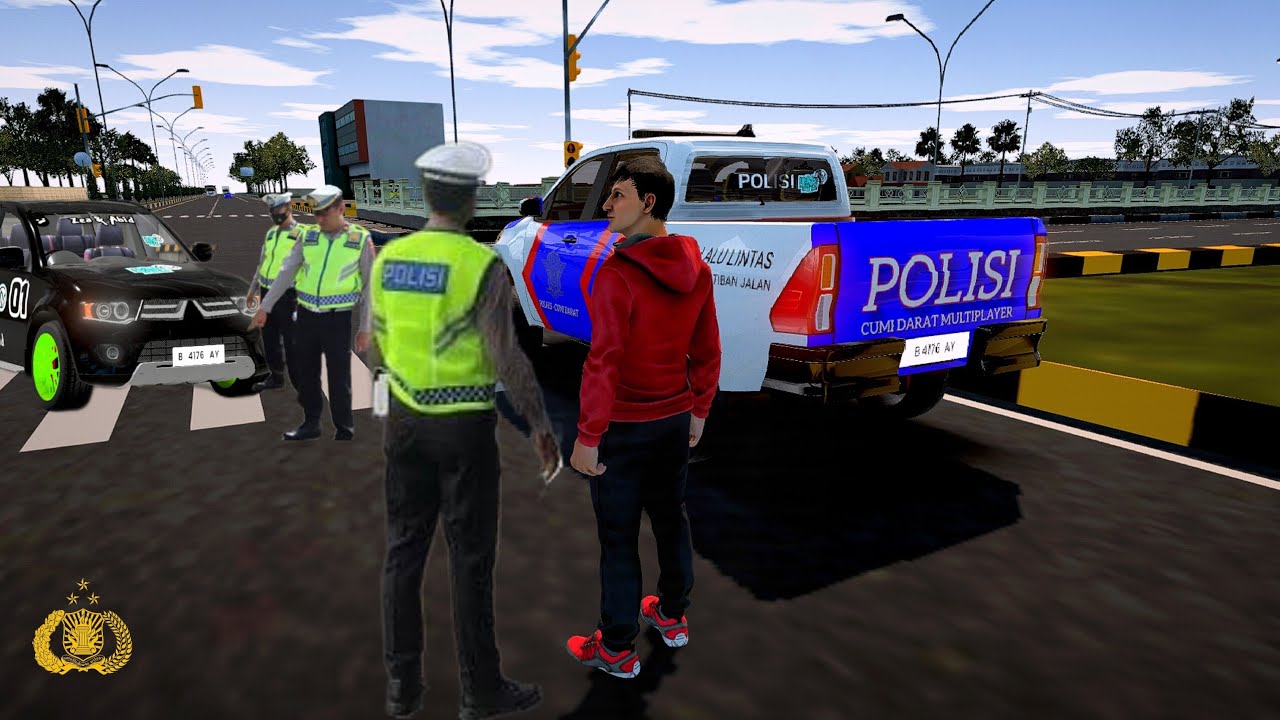 Kena Razia Saat Balap Liar Gaes -  Cumi Darat Multiplayer