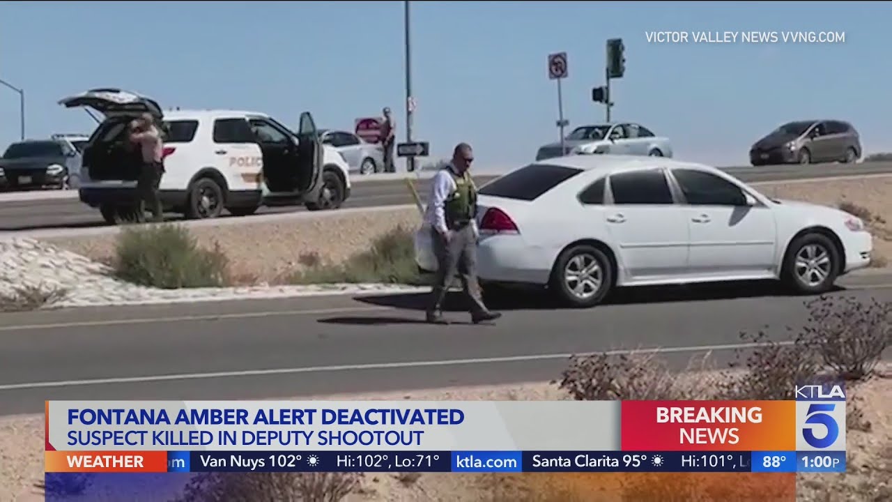 Fontana kidnapping suspect killed, daughter injured in shooting in Hesperia