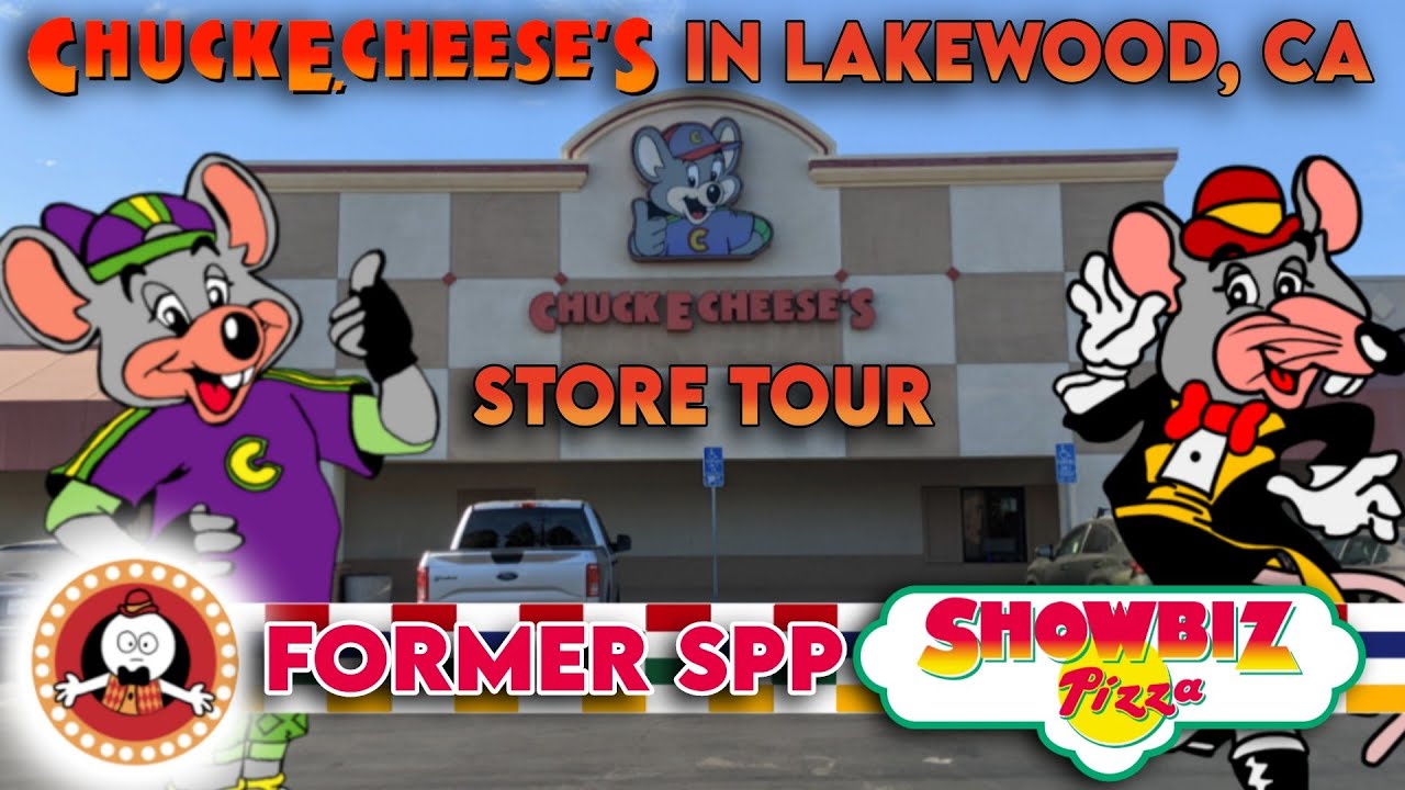 Chuck E Cheese's Store Tour In Lakewood, CA (Former SPP)