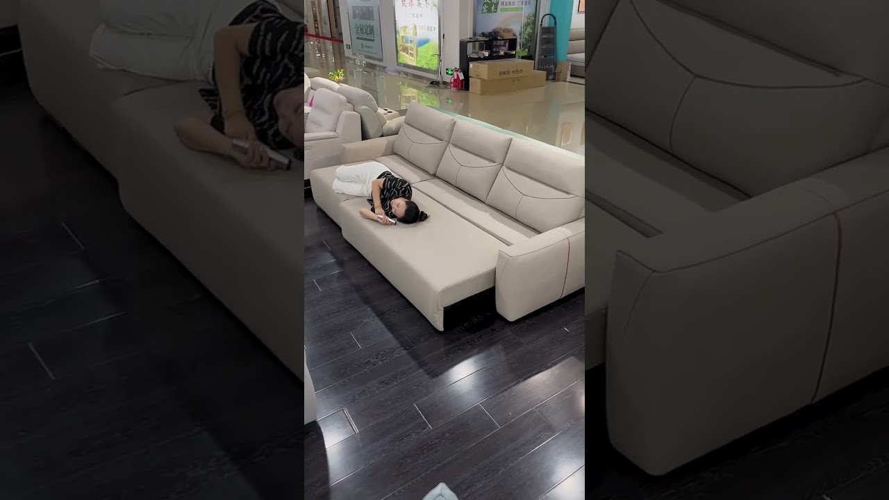 Part 9.professional customized sofa multifunctional sofa bed The lady who sells furniture is here