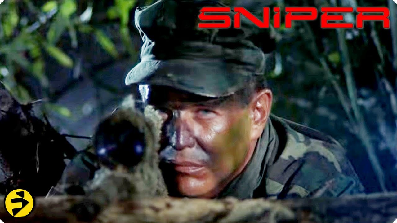 SNIPER (1993) | Sergeant Beckett vs Rebel Sniper Scene | Tom Berenger | Billy Zane | Action Movie