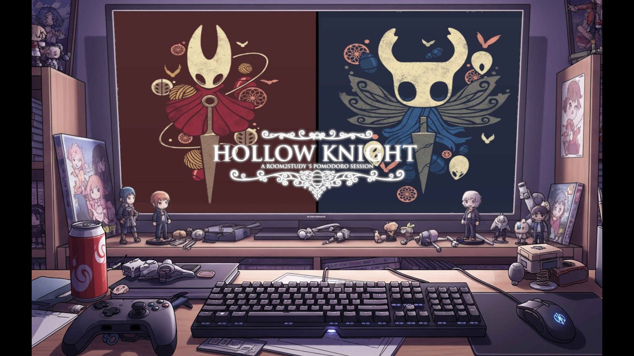 Pomodoro 4 Horas: Hollow Knight Lofi | Música Liborio Conti