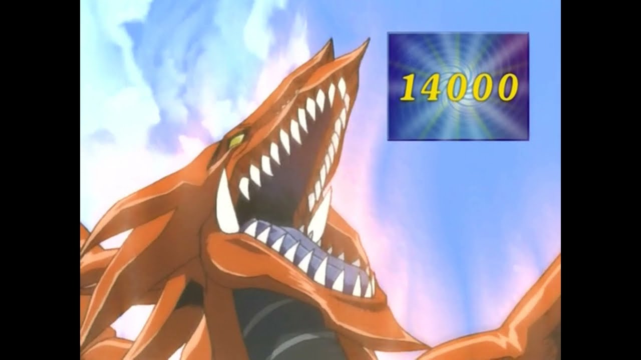 Yu-Gi-Oh -Slifer The Sky Dragon 14,000 ATK