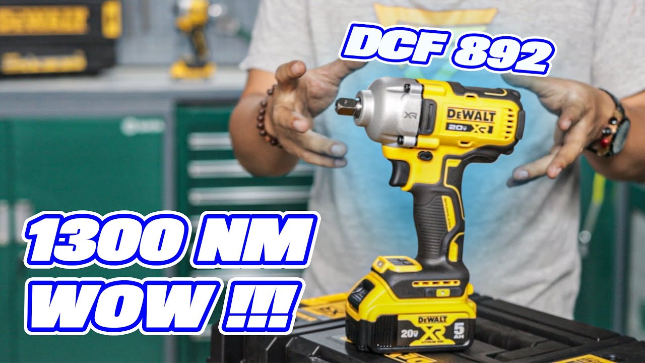NEW IMPACT WRENCH DEWALT DCF 892 !! | GINI KEMAMPUAN NYA