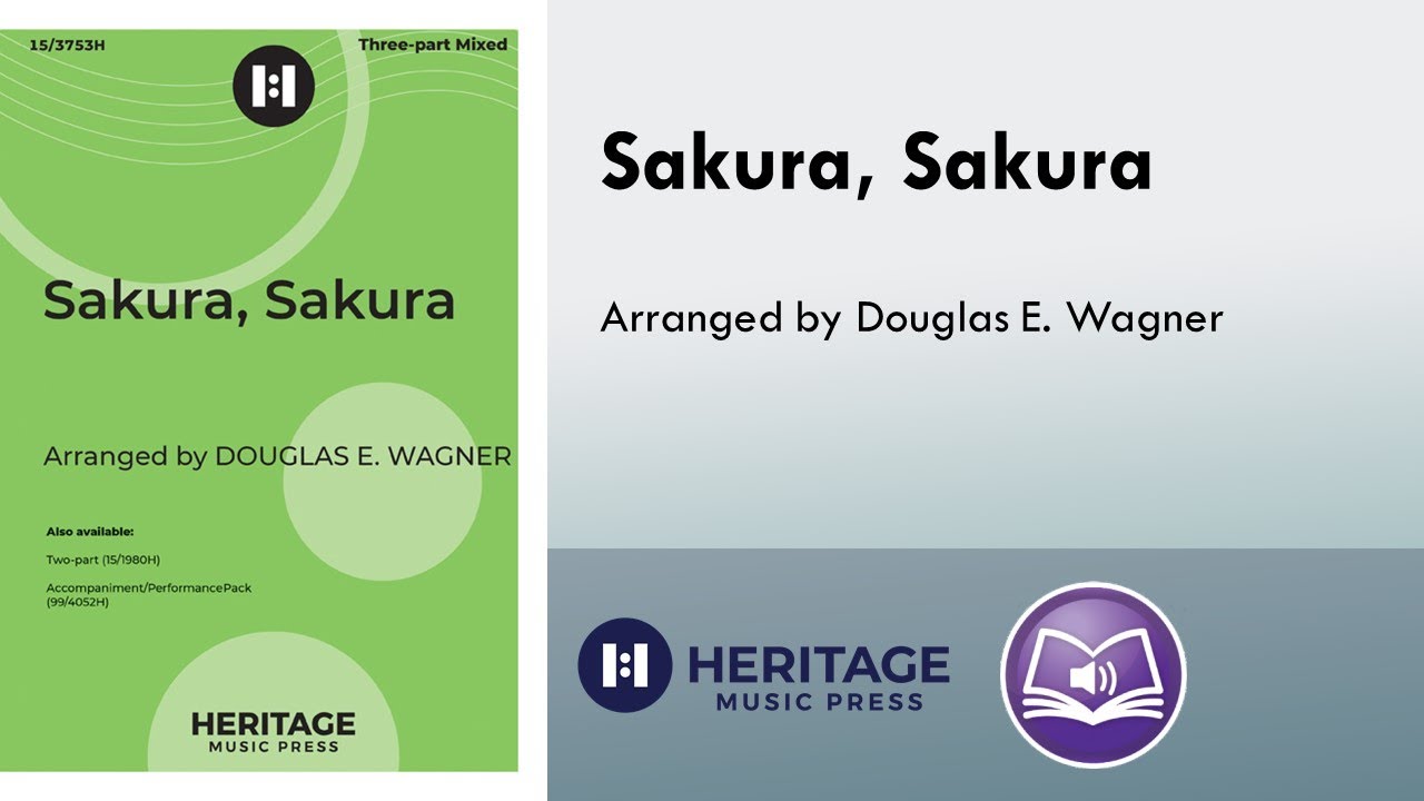 Sakura, Sakura (Three-part Mixed) - arr. Douglas E. Wagner
