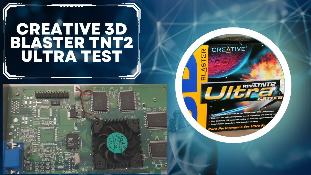 Testing Creative 3D Blaster RIVA TNT2 Ultra With a Pentium II - PLEASE READ VIDEO DESCRIPTION -
