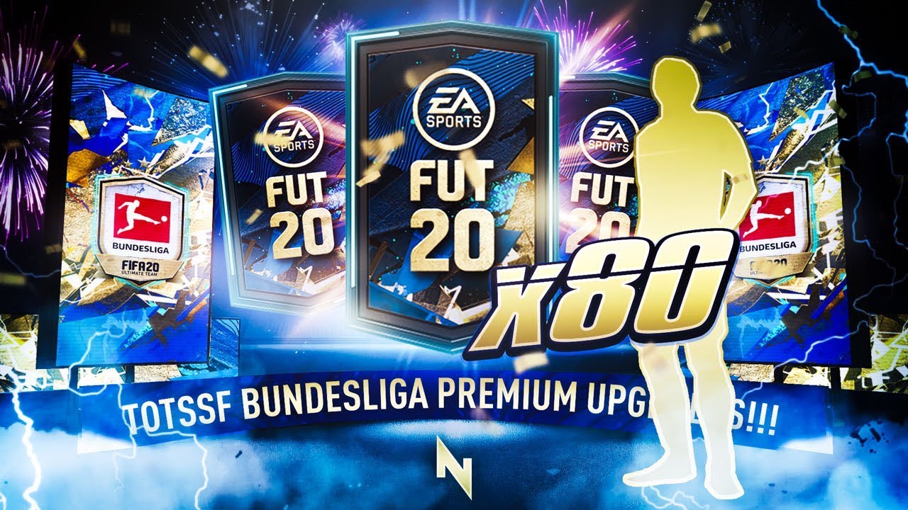 НЕВЕРОЯТНЫЙ ВЫПАДЕНИЕ ИГРОКОВ TOTS!!! 80 НАБОРОВ ПРЕМИУМ-ИГРОКОВ Бундеслиги!!! - FIFA 20 Ultimate...