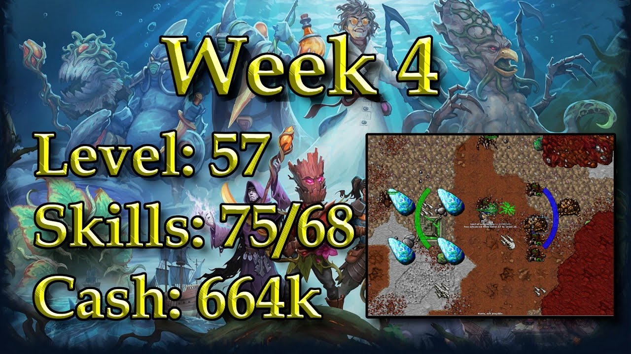 Tibia 1 Hour a Day Progression | Week 4 | Loose Ends
