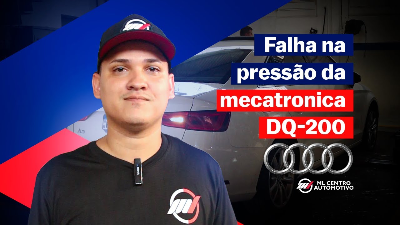 AUDI A3 com falha na pressão da MECATRÔNICA