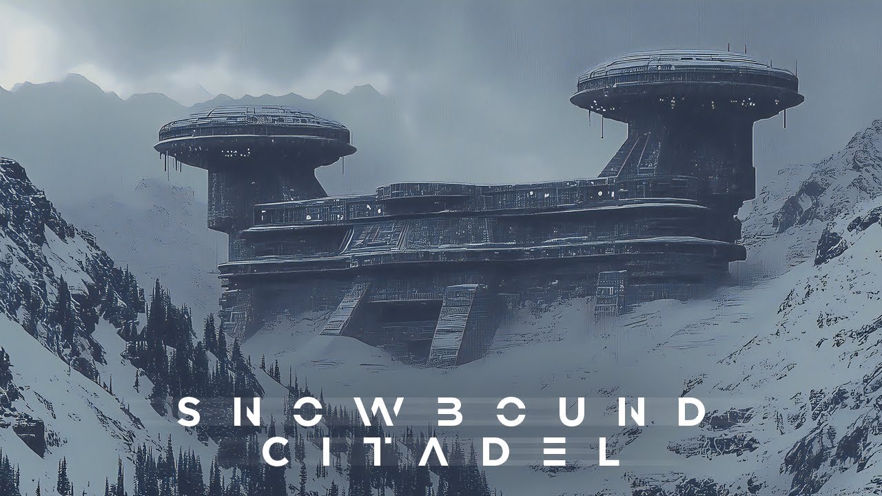 SNOWBOUND CITADEL | Dark Dystopian Ambient | Post-Apocalyptic Soundscape | Ambience, Background