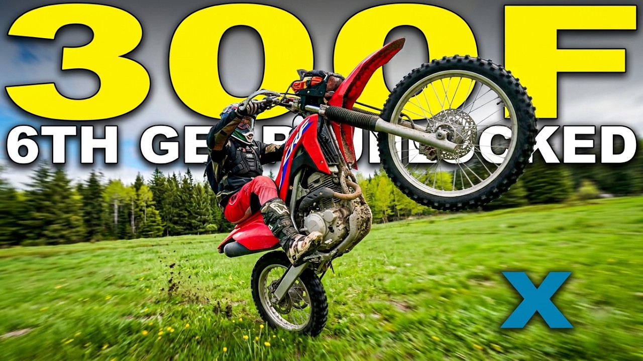 Recenzja Hondy CRF300F z 2026 roku: zdecydowanie lepsza niż CRF250F? ︱Cross Training Enduro