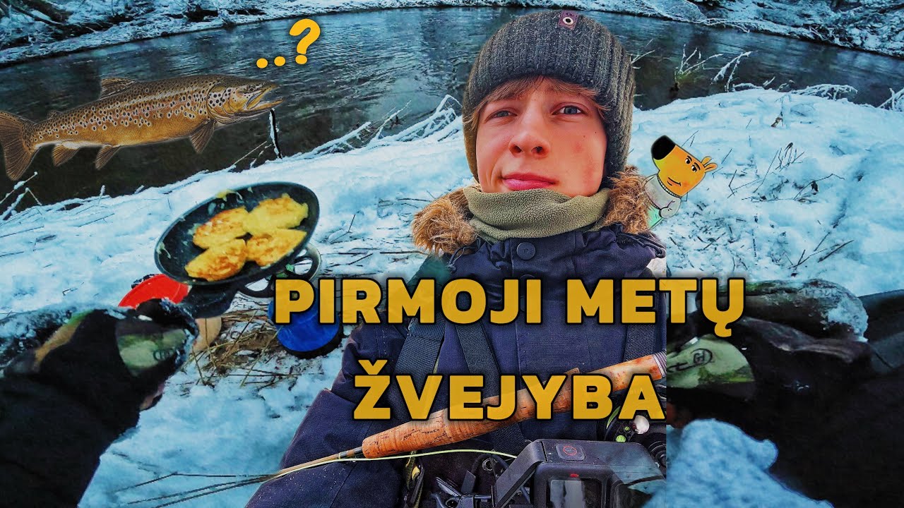 Pirmoji metų žvejyba (upėtakių kerštas)