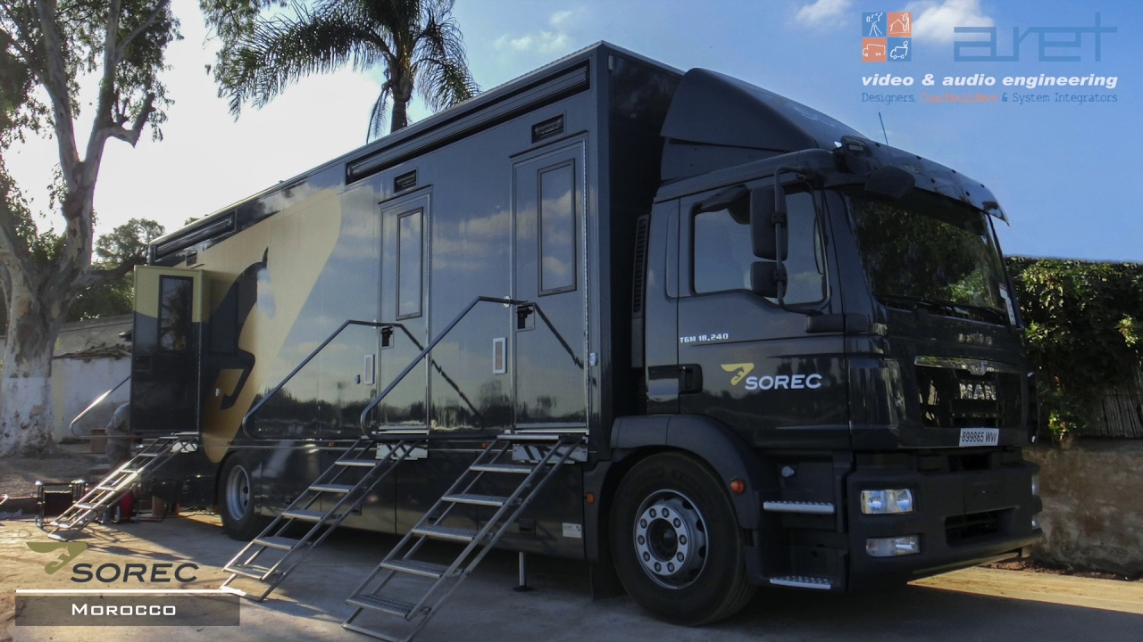 10 HD Cameras Sport Production OB Van - SOREC