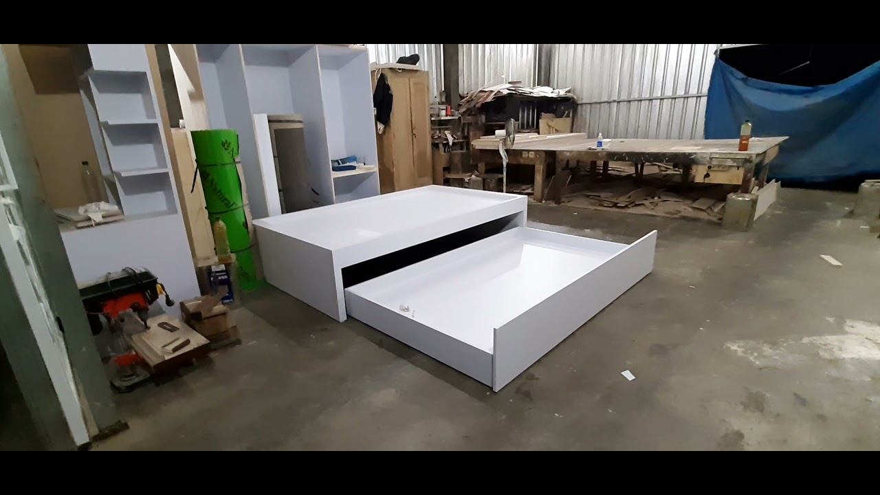 Dipan Double springbad uk 120 x 200 | multriplek laminasi HPL