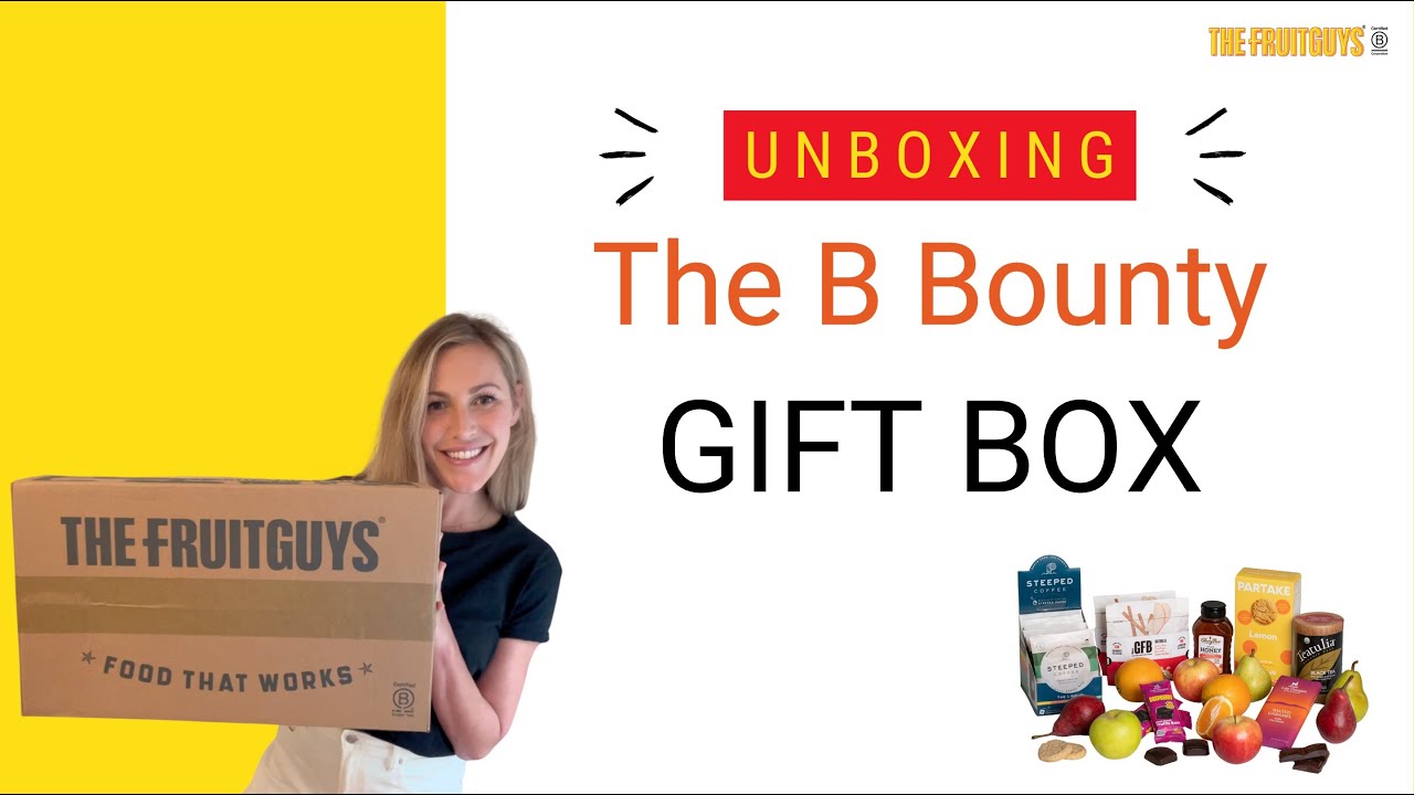 Discover the Ultimate Sustainable Snack Box: The FruitGuys B Bounty Box Unboxing!