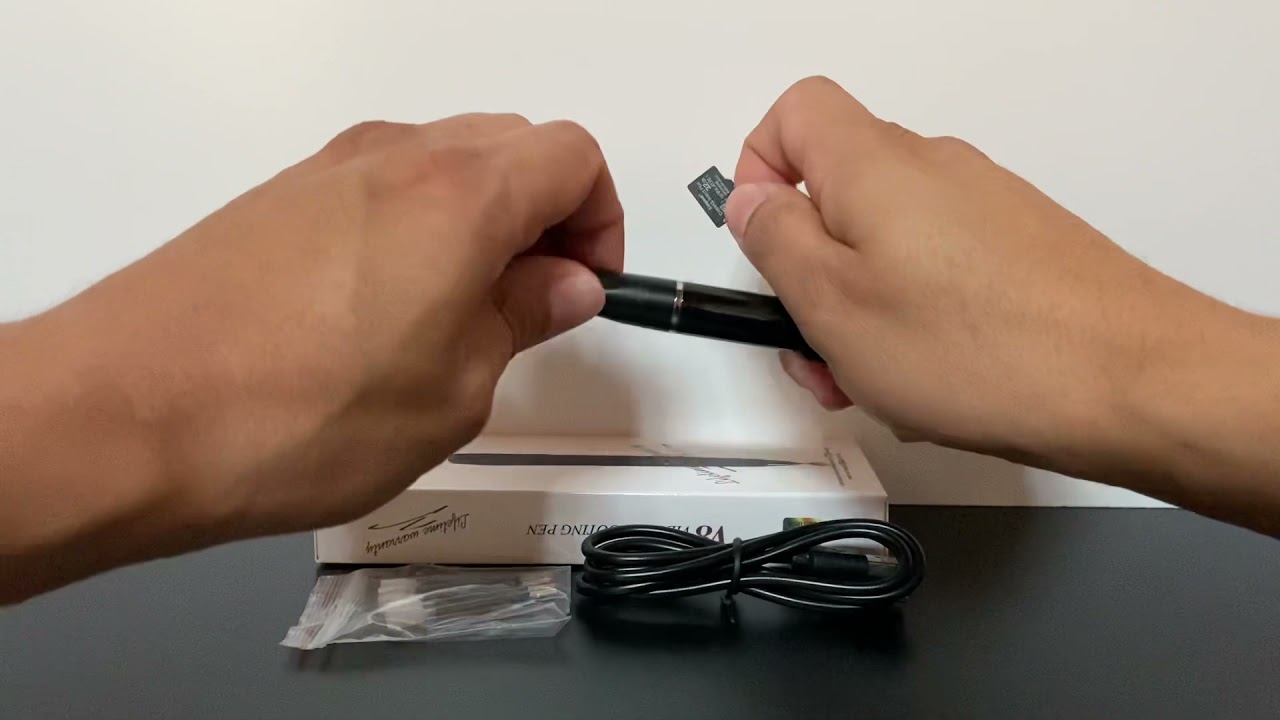 Mini câmera caneta 1080P mp spy