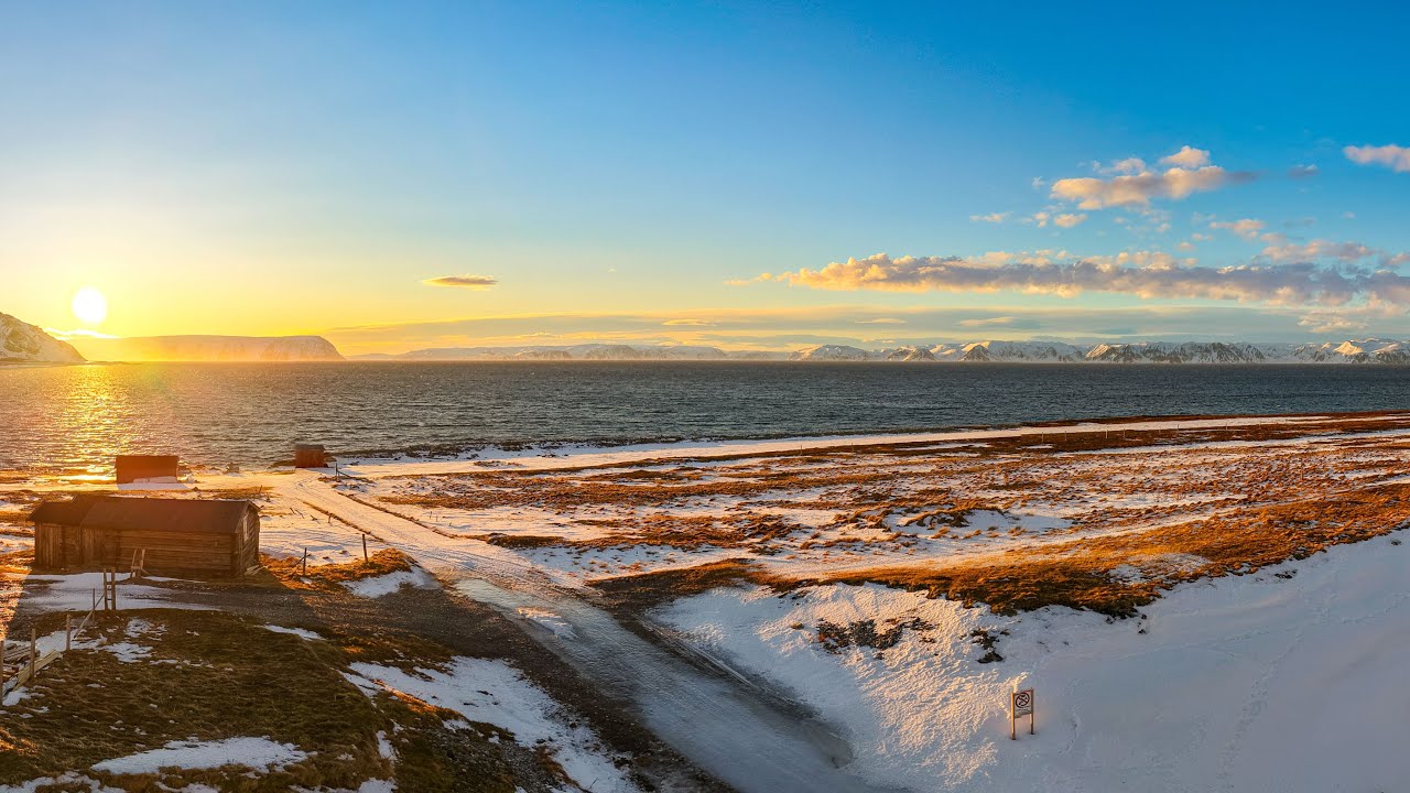 Remote Cabin by the Fjord at Sunset | Stunning 4K Drone Footage | Store Molvik, Norway