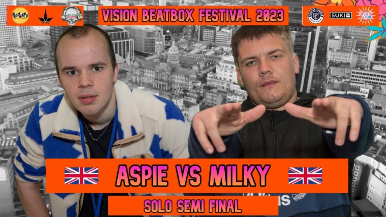 Aspie VS Milky | VISION BEATBOX FESTIVAL 2023: SOLO SEMI FINAL