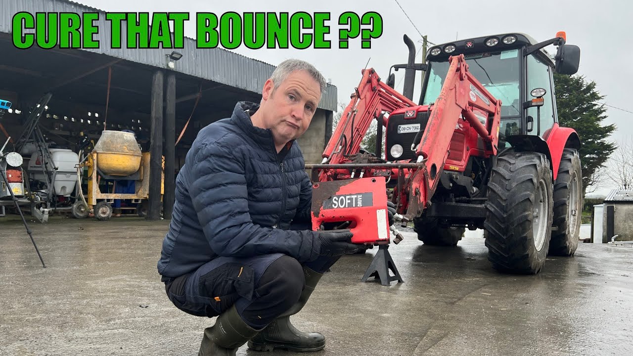 FITTING A SOFT DRIVE TO A FRONT LOADER -- AND BATTENING DOWN FOR A STORM!