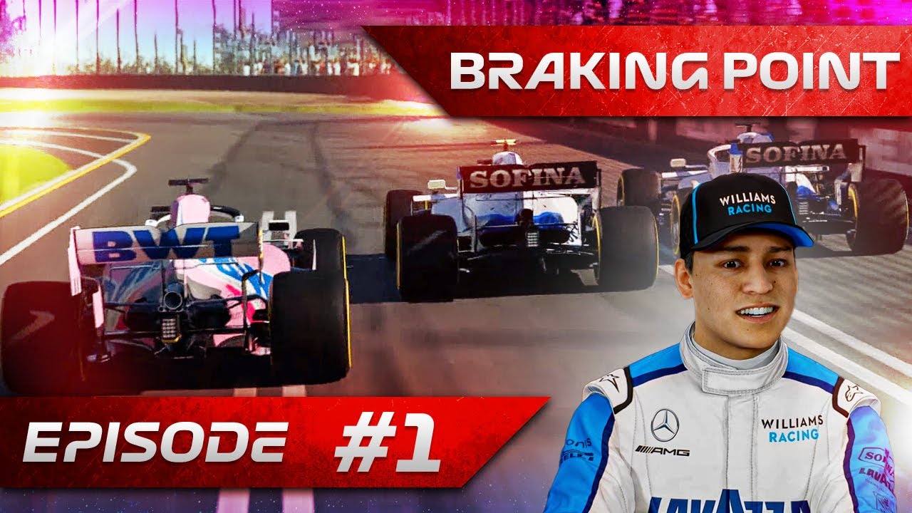 F1 2021 BRAKING POINT PART 1: WE CRASHED WITH OUR TEAMMATE