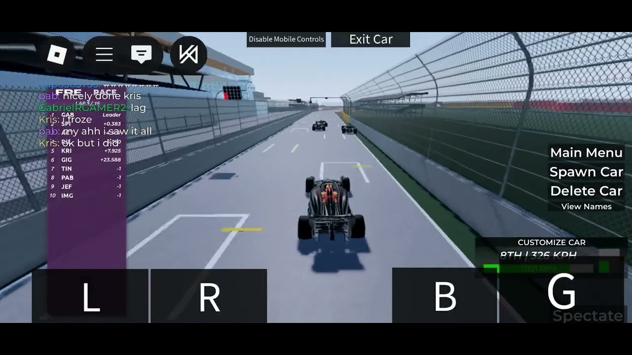 Canada Grand Prix Nutshell (Roblox FRE)