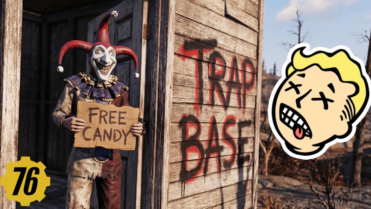 TOXIC Trap Base Trolling! (Fallout 76 PVP) part 1