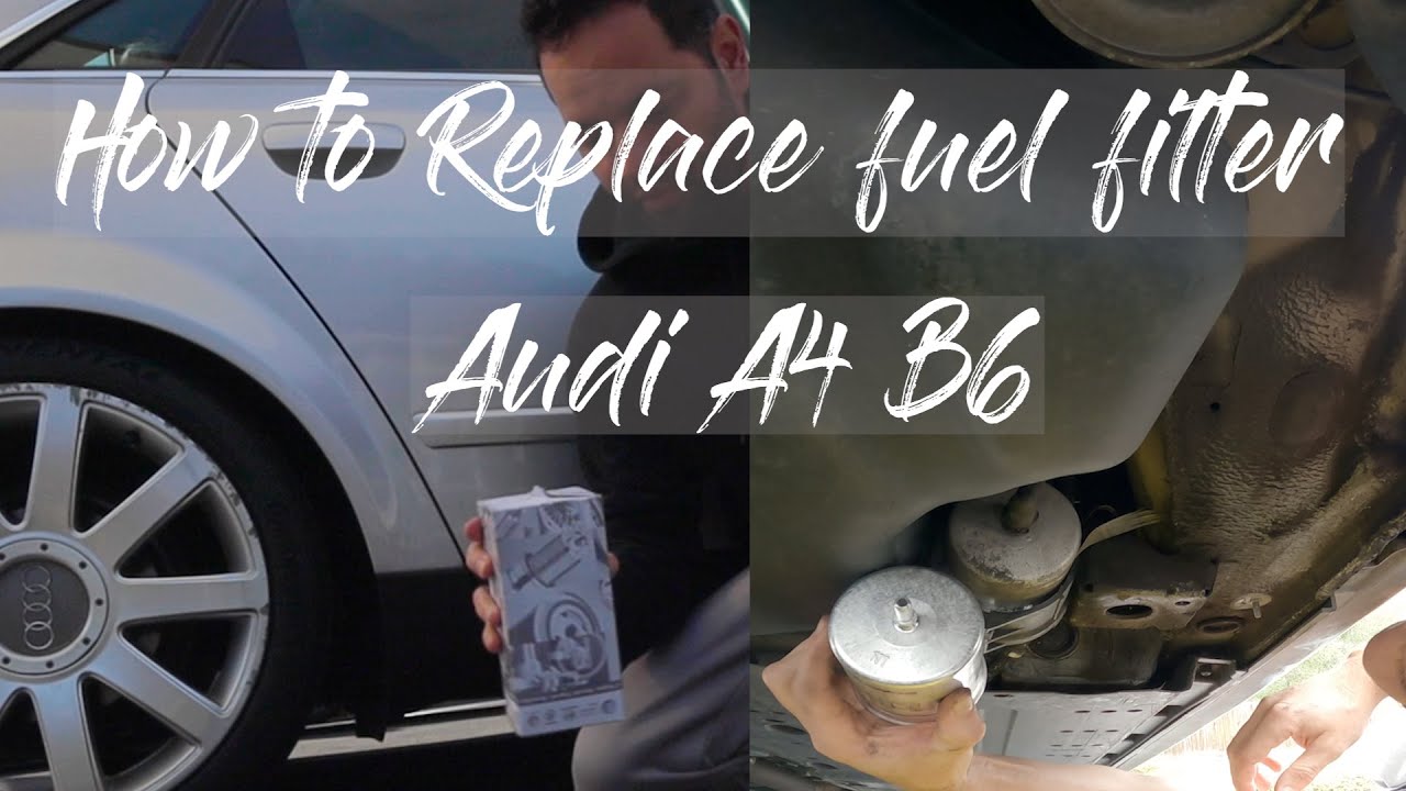 Audi A4 B6 Tutorial - How to Replace Fuel filter o