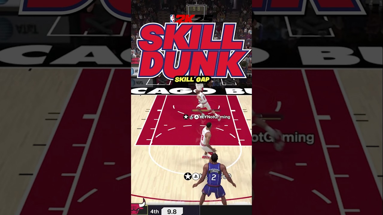 КАК СДЕЛАТЬ СКИЛЛ-ДАНК #nba2k #шорты