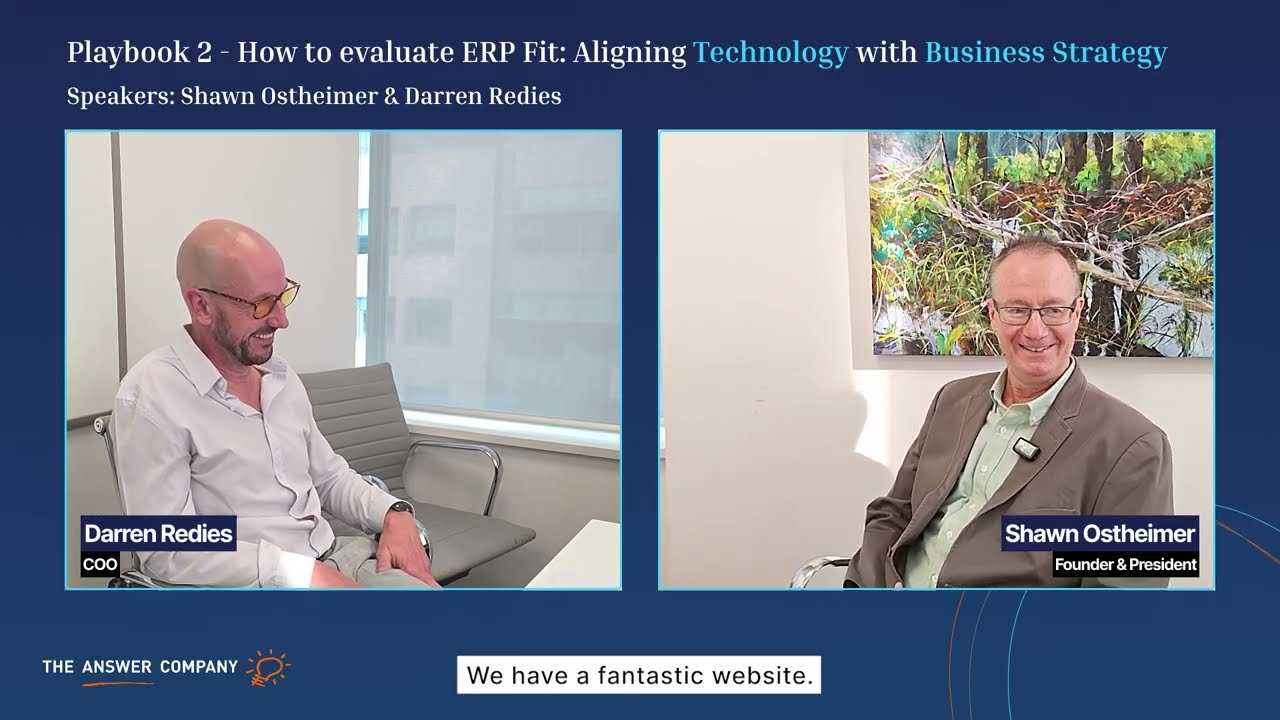 The Acumatica Playbook Podcast — The Discovery Mindset: Ensuring ERP Fit (Episode 2)