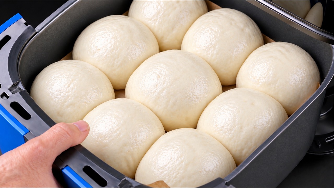 W ten spos&oacute;b piekę chleb w Air Fryer! Bez piekarnika, bez wyrabiania &ndash; lepszy niż chleb z piekarni!