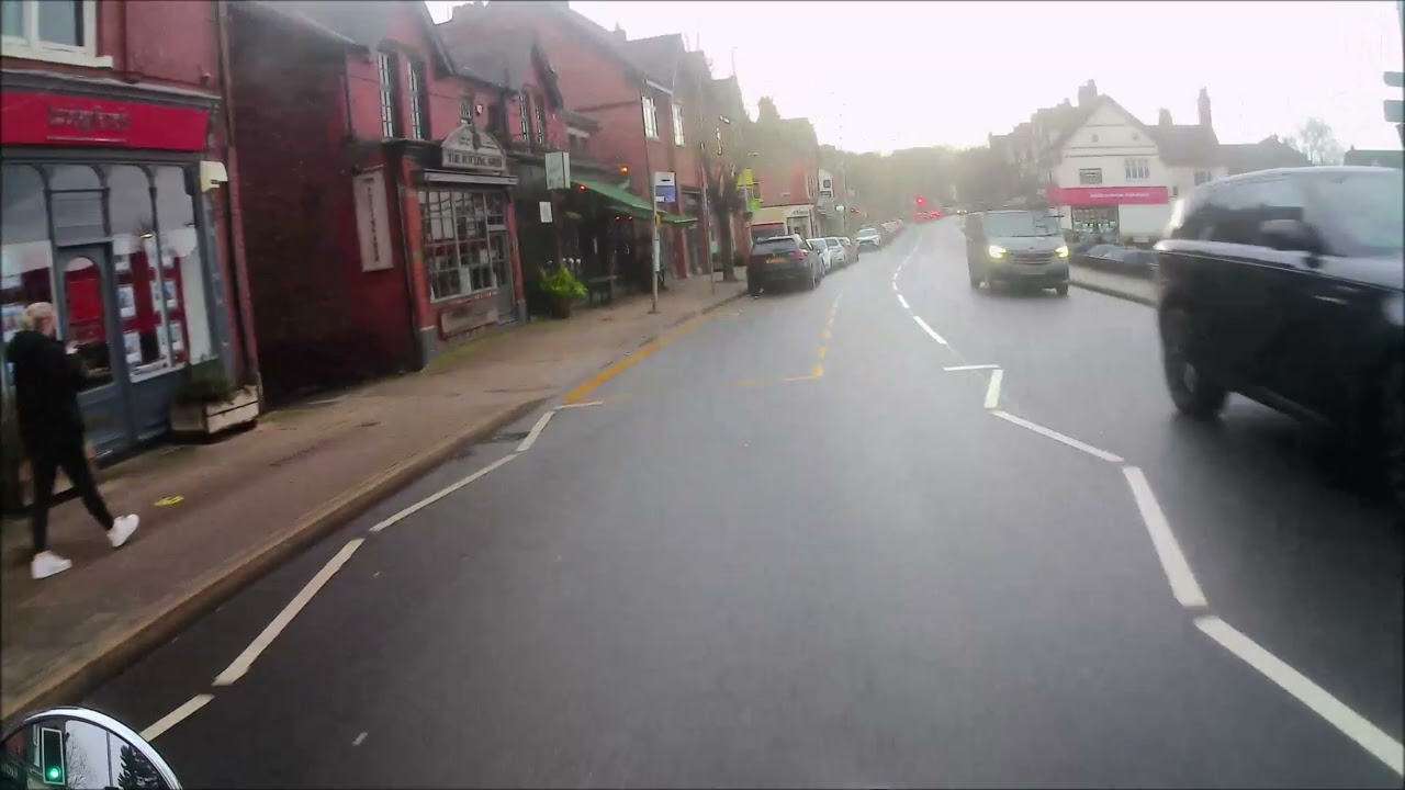 Video 2 of the ride to Audley edge