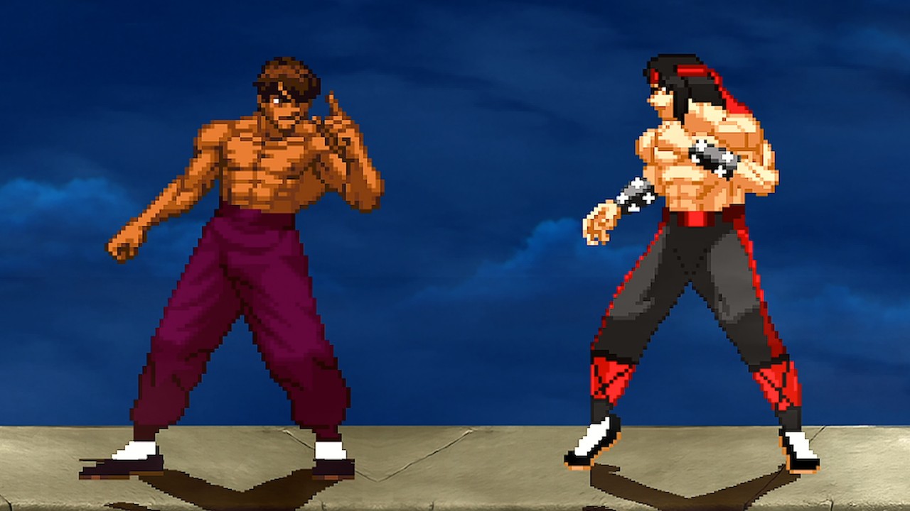 Fei Long Vs. Liu Kang - Spiritual Fire