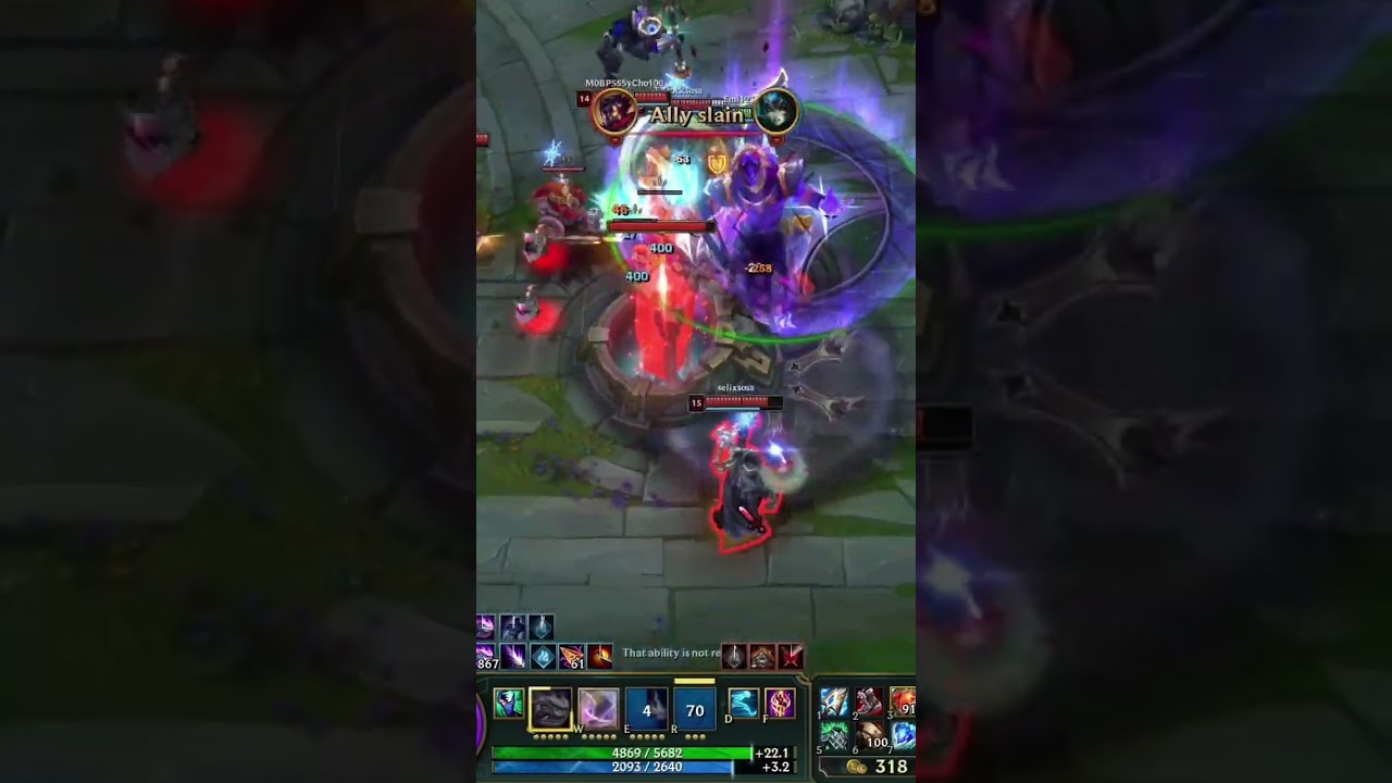 Nasus 1 vs 5 Pentakill 1000 stacks + 1000 heartsteel stacks #lol #leagueoflegends #pentakill