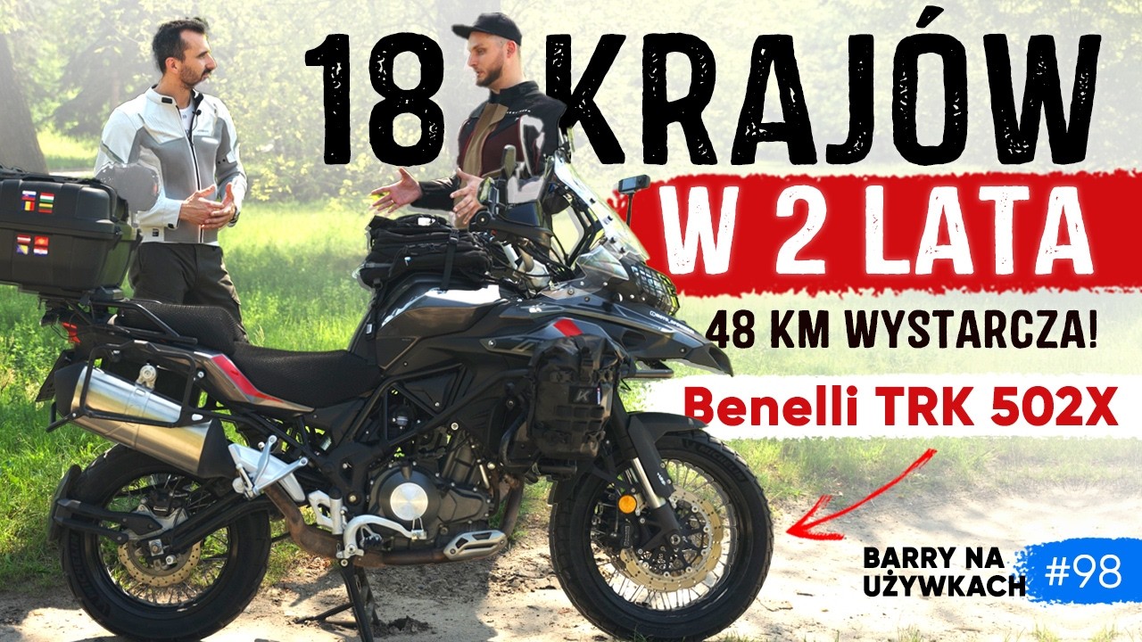 Benelli TRK 502 X: najlepszy turystyk na A2? Barry na używkach #98