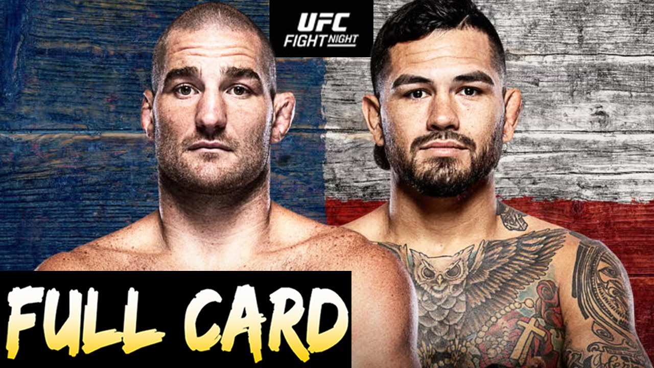UFC Houston Predictions Strickland vs Hernandez Full Card Betting Breakdown