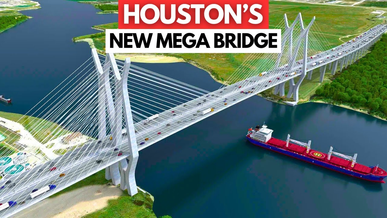 The $1.3 BILLION Struggle To Build Houston’s Giant New Bridge