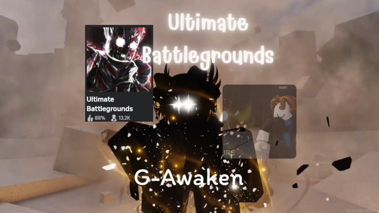 Roblox | Ultimate Battlegrounds | Gon showcase