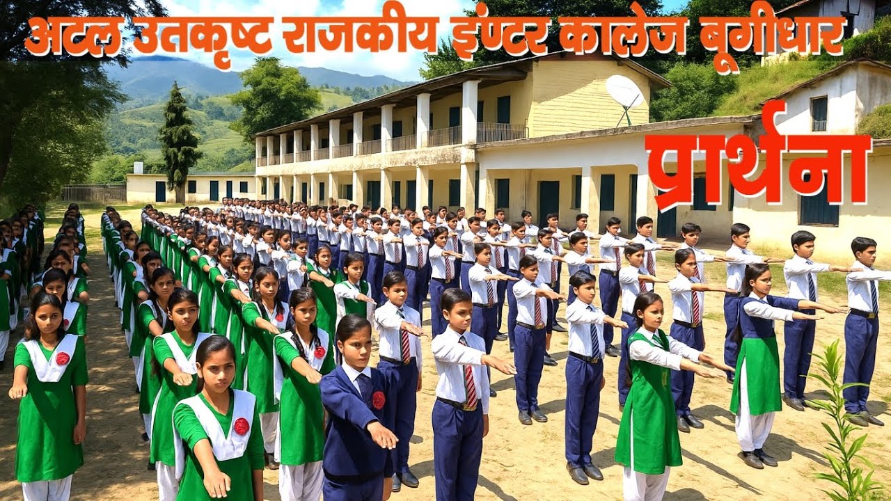 SCHOOL PRARTHANA || Atal utkrusht rajkiy Inter College Bungidhar prayer || augicbungidhar
