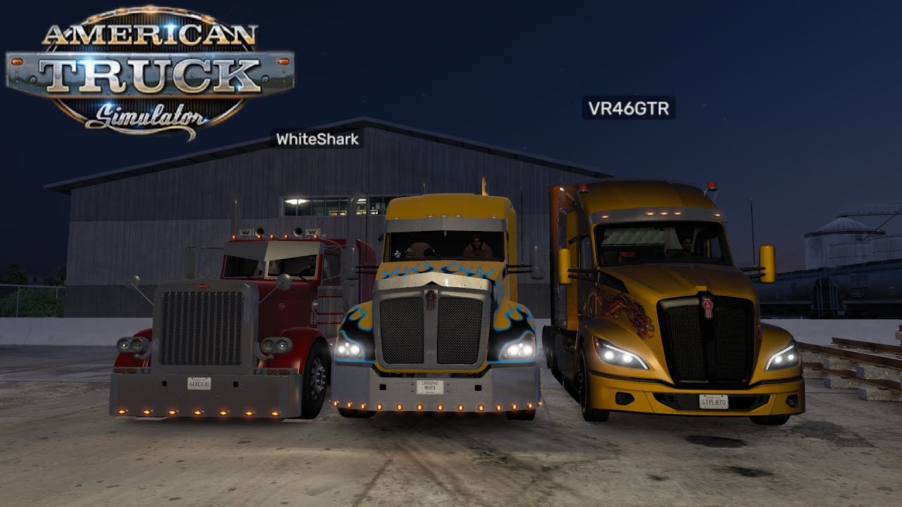American Truck Simulator ไทย Kenworth T680 ถนนอเมริกาวิ่งไม่ยาก #ats #live