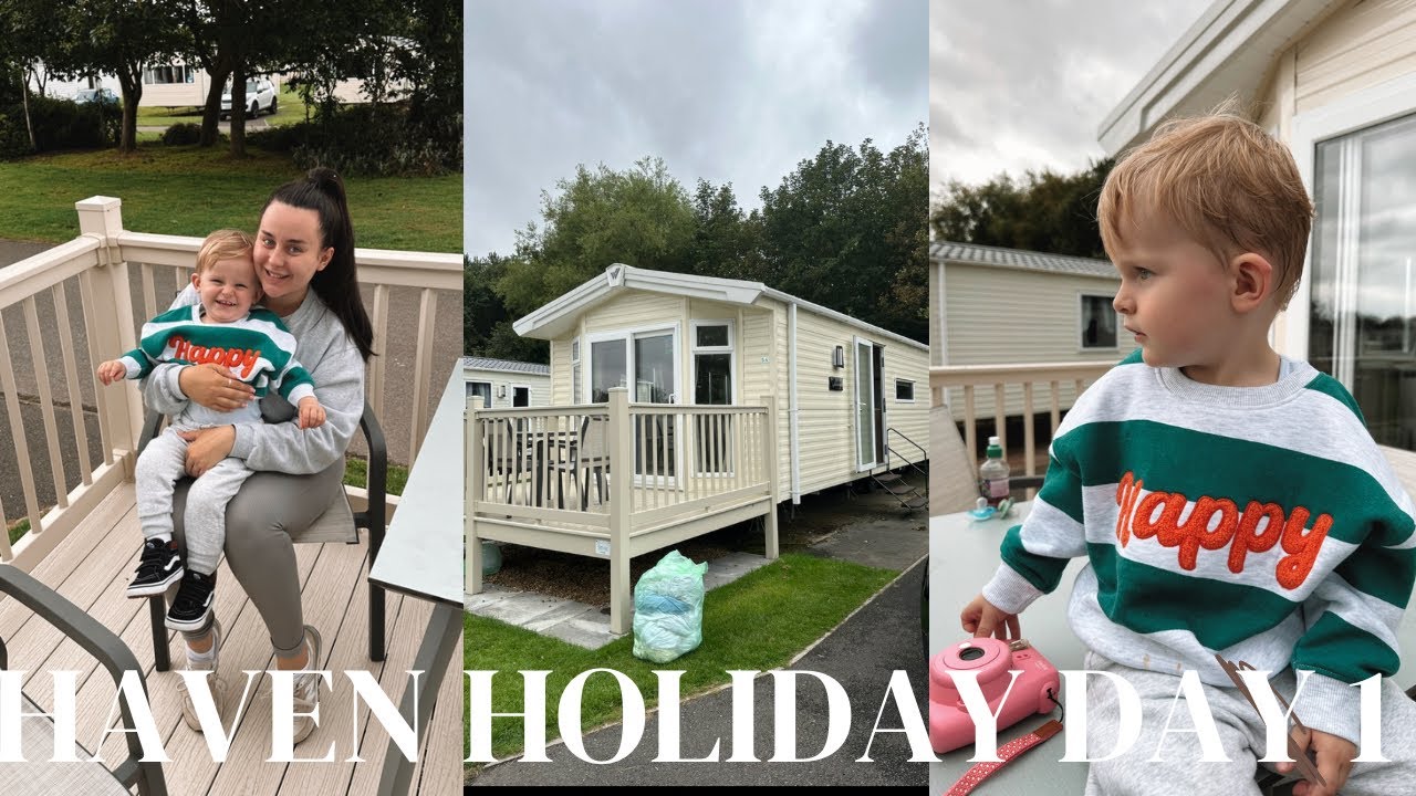 OUR HAVEN HOLIDAY DAY 1! TRAVELLING TO THORPE PARK HAVEN | FAMILY VLOGS