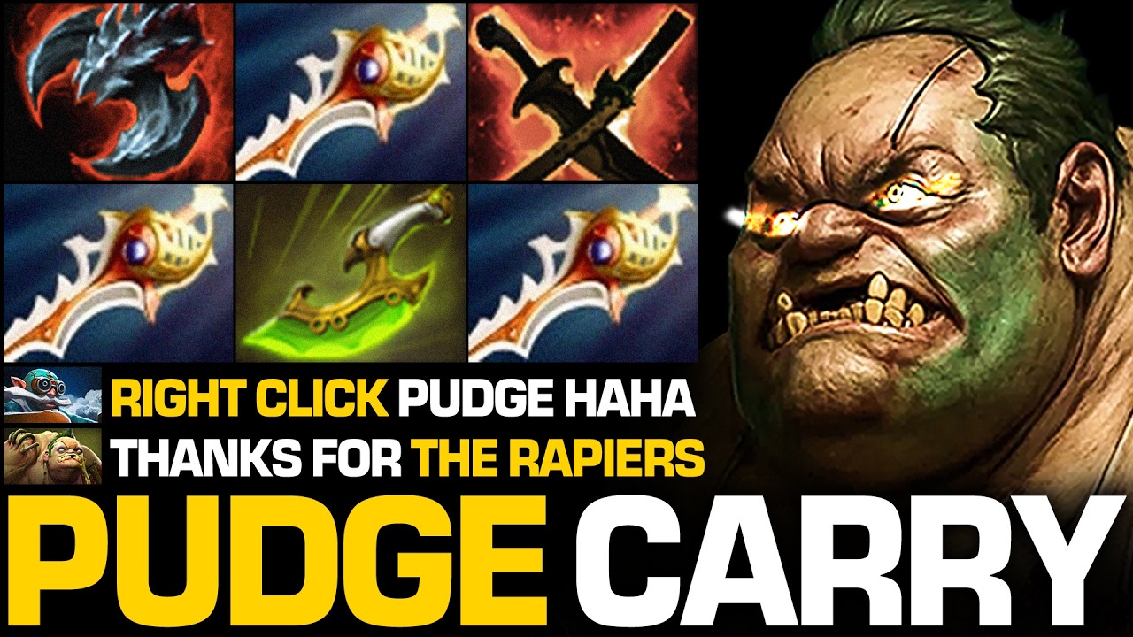 BIGGEST THROW EVER — GYROCOPTER DROPPED 3 RAPIERS TO PUDGE | Pudge Official