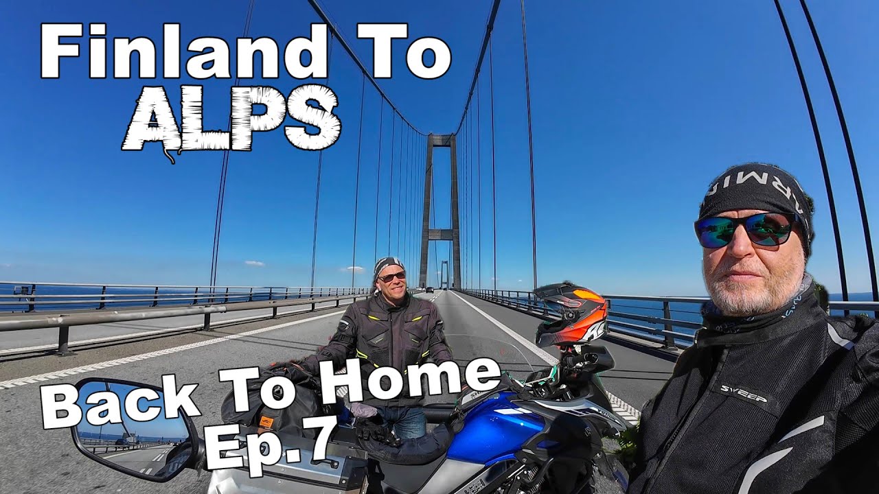 Motorcycle Trip From Finland To Alps Ep.7 