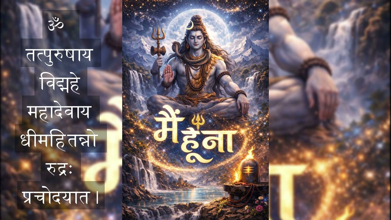 ॐ तत्पुरुषाय विद्महे महादेवाय धीमहि तन्नो रुद्रः प्रचोदयात् - Shiva Gayatri Mantra