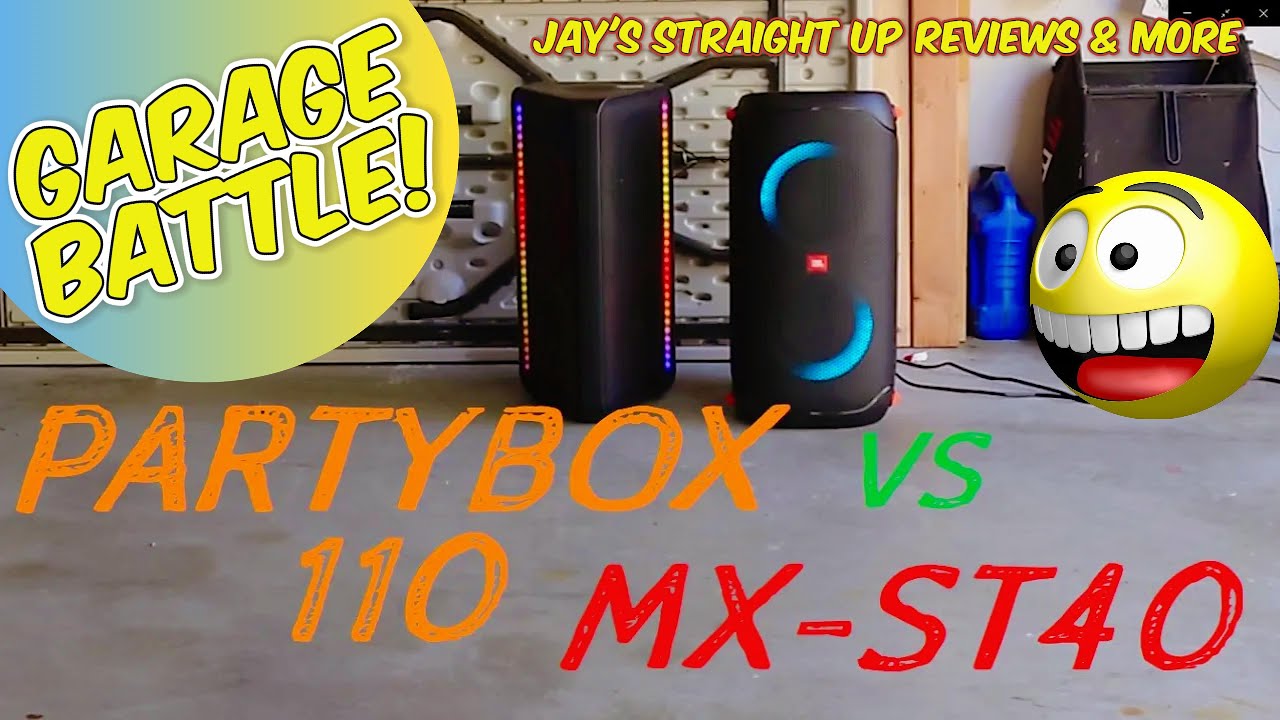 JBL Partybox 110 против Samsung MX-ST40B 🛠 Гаражный баттл — Bluetooth-колонки для вечеринок🔌 Подк...