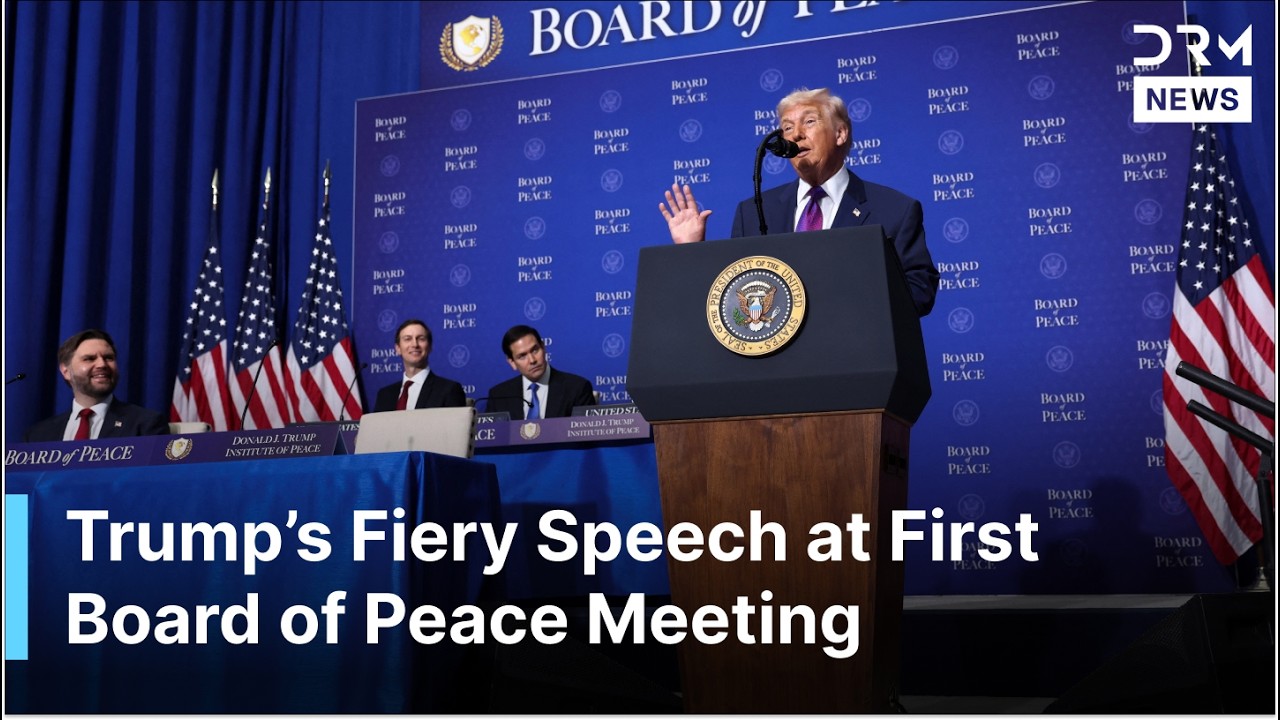 FULL SPEECH: President Trump Speaks at First 'Board of Peace' Meeting in Washington | AC1G