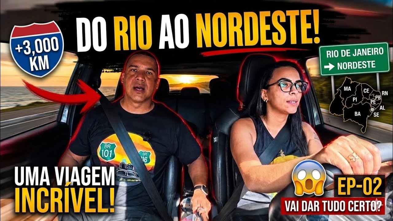 EP-2: Pegamos a BR de vez! Realidade do 1º dia rumo ao Nordeste – Deley Silva na BR